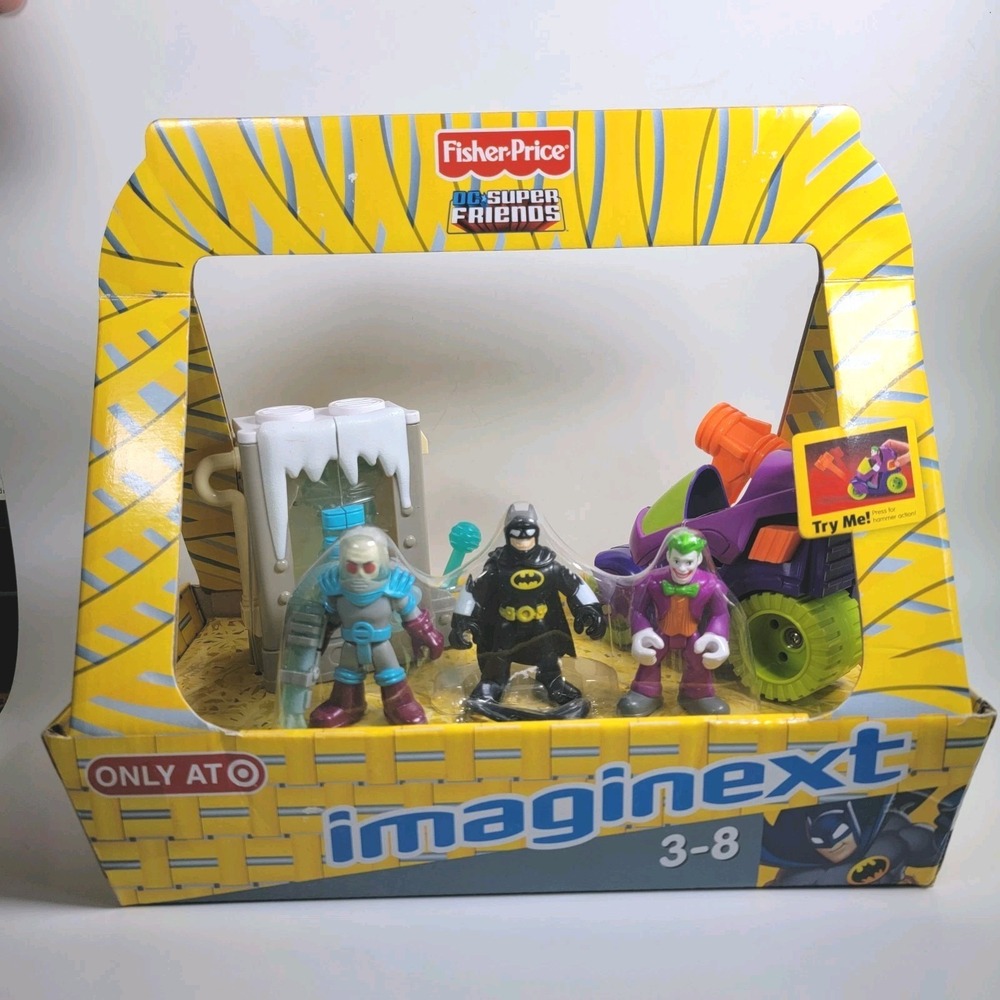 Imaginext DC Villains Target‎ Exclusive Joker Mr Freeze 2009 nib